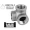 Stz 1/2 in. FIP each X 1/2 in. D FIP 1/2 in. D FIP Black Malleable Iron Side Out Elbow 310 SOE-12 - alternate 5